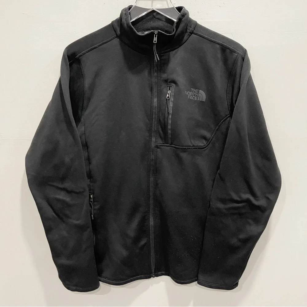 The North Face Men’s Canyonlands Full-Zip Sweatshirt Black Size Small